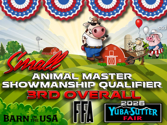 3rd - 5th Master Showmanship Banner Award Sponsor