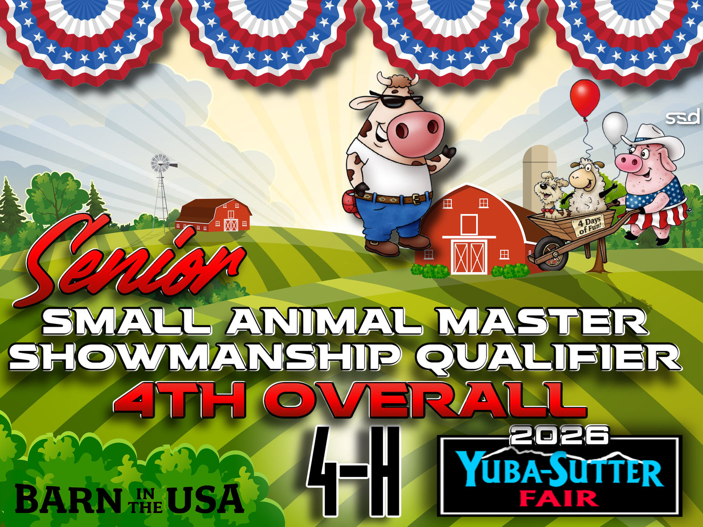 3rd - 5th Master Showmanship Banner Award Sponsor