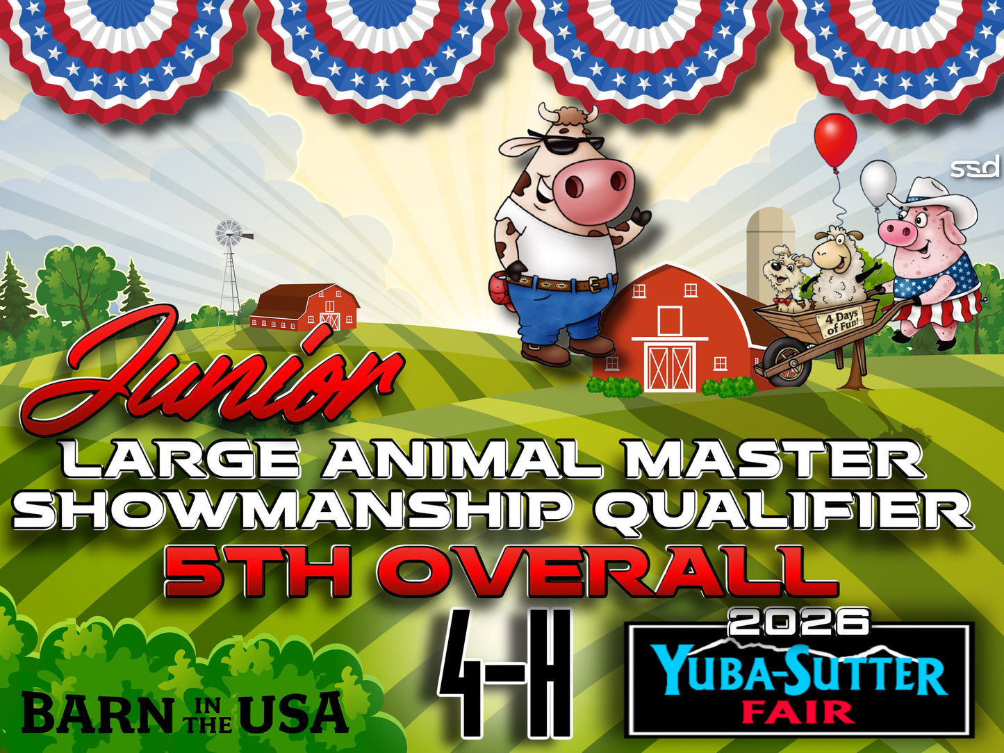 3rd - 5th Master Showmanship Banner Award Sponsor